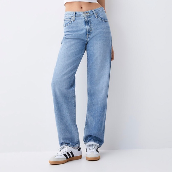 Blue Levi's Women's '94 Baggy Jeans - Picture 7 of 9